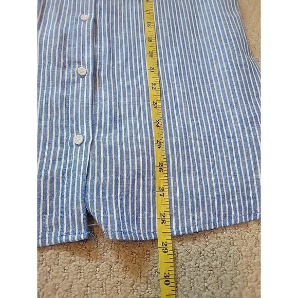 Multiples Women's Button Up Size XS Floral Butterfly Back - Picture 7 of 11